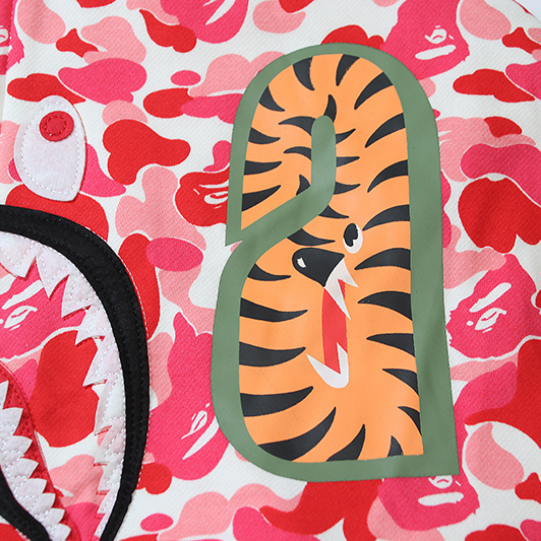 Sweat à capuche zippé Bape