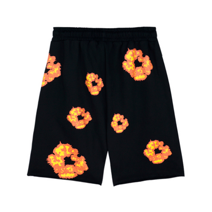 Short en jean noir TRS