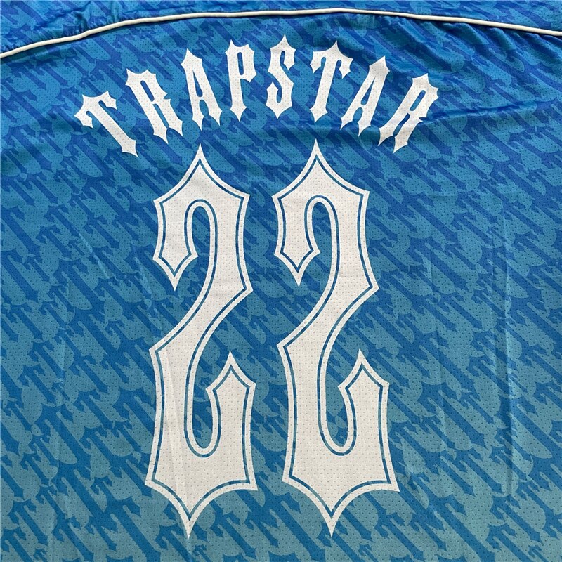 T-shirt bleu dégradé