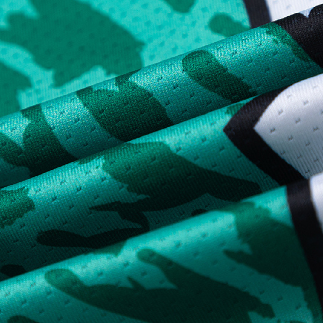 T-shirt vert dégradé