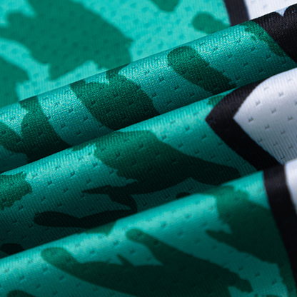 T-shirt vert dégradé