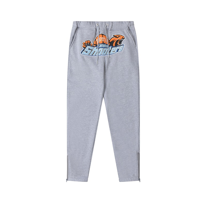Pantalon de survêtement gris orange Shooters