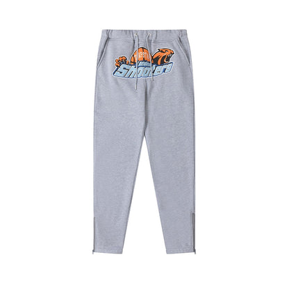 Pantalon de survêtement gris orange Shooters