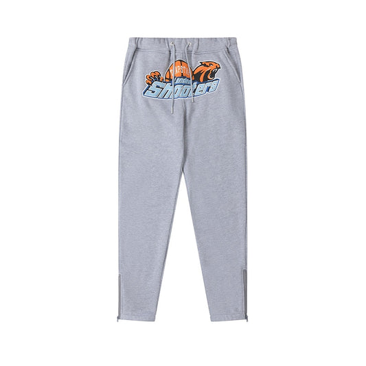 Pantalon de survêtement gris orange Shooters