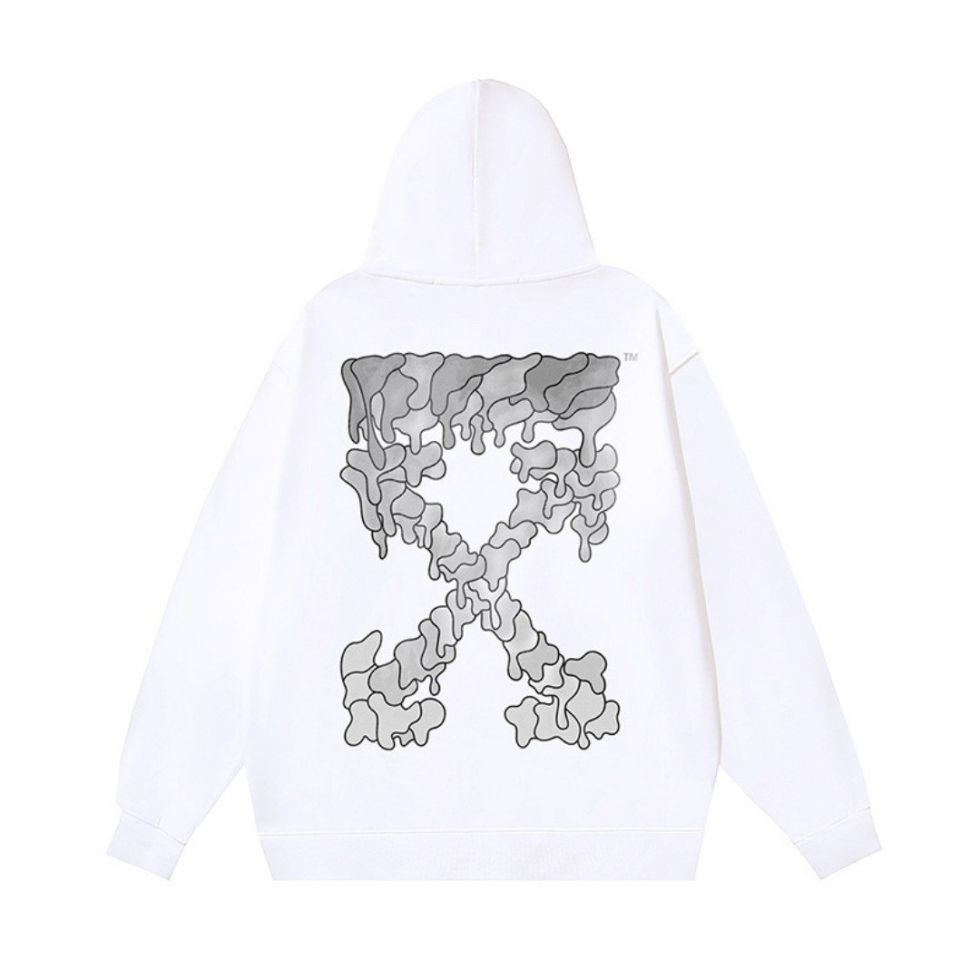 Sweat à capuche Off-W Monogram