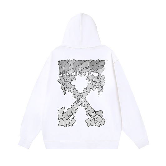 Sweat à capuche Off-W Monogram