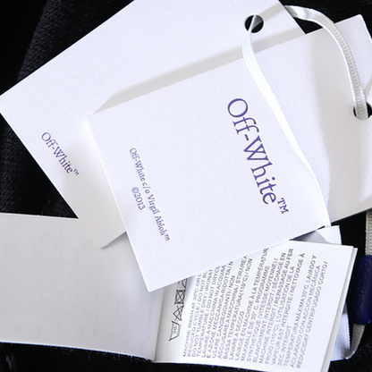 Sweat à capuche zippé Off-W Monogram