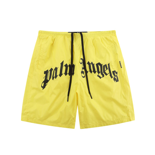 Short de bain jaune Palm Angels