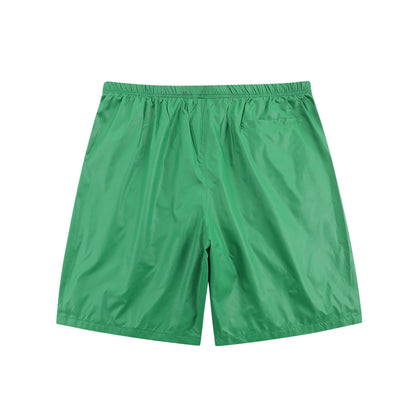 Short de bain vert palmier