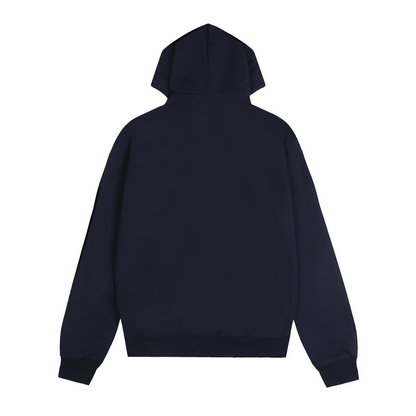 Sweat à capuche zippé Polo Navy