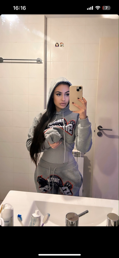 Survêtement à capuche vert citron Shooters