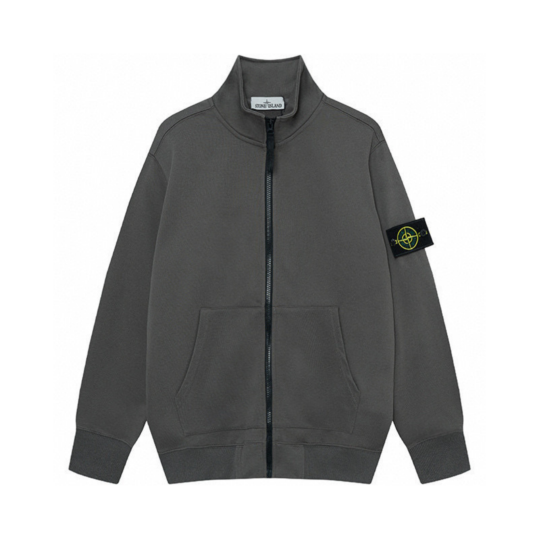 Sweat-shirt à fermeture éclair intégrale Stone