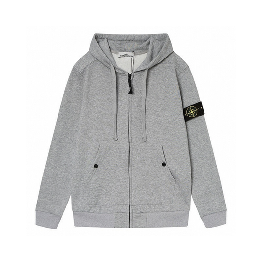Sweat à capuche zippé Stone Monogram 3.0