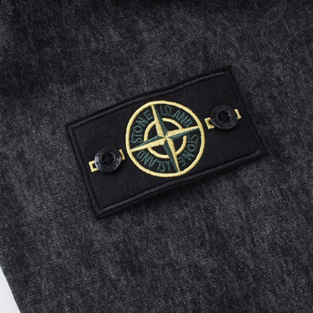 Sweat-shirt à monogramme en pierre