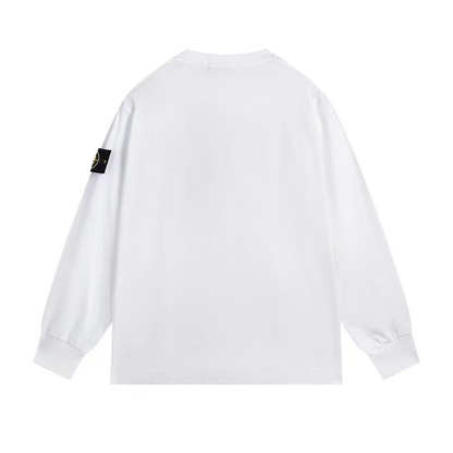 Sweat-shirt à monogramme en pierre