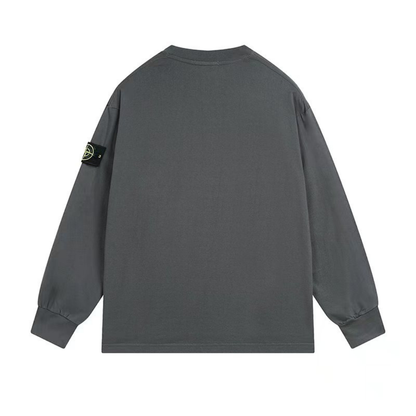 Sweat-shirt à monogramme en pierre