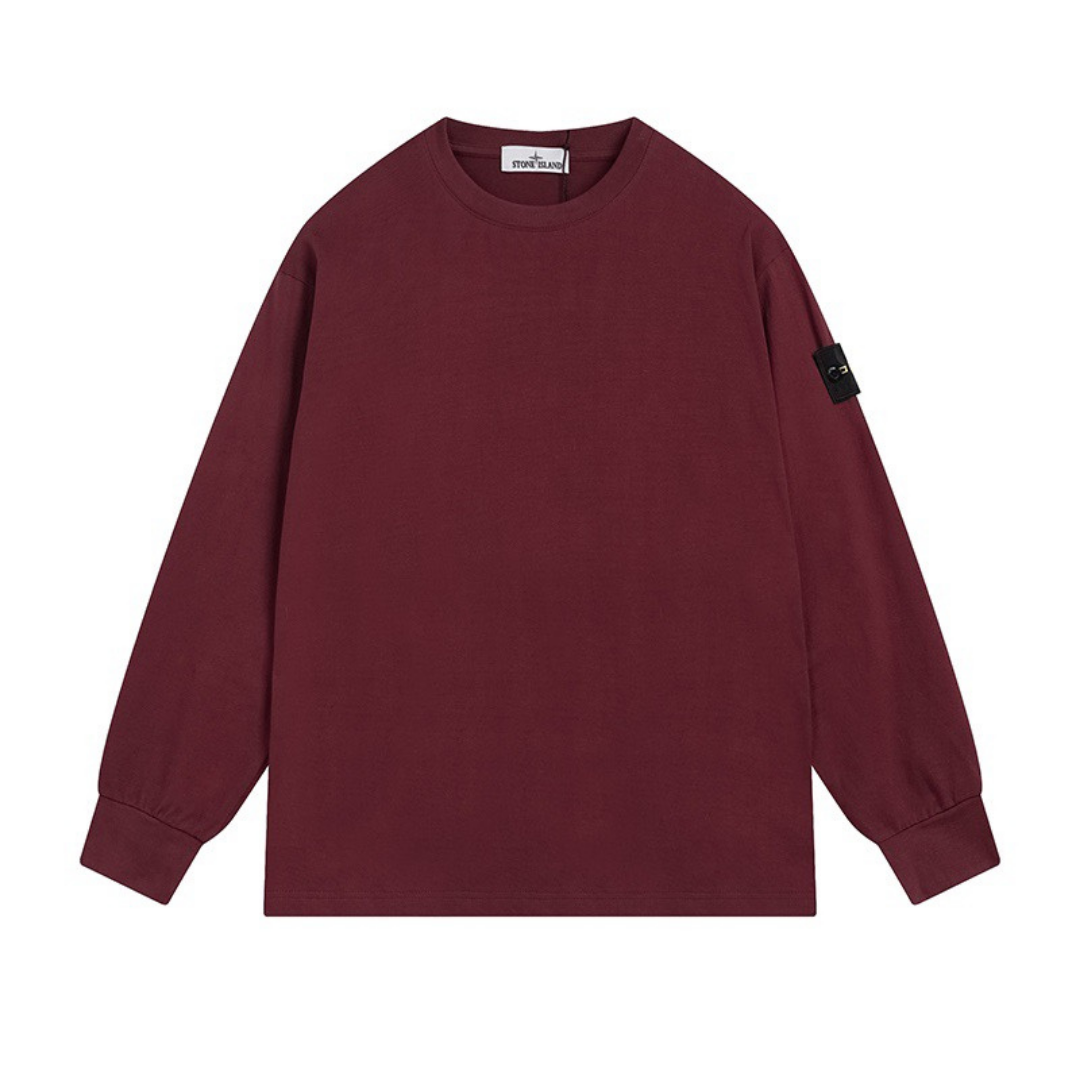 Sweat-shirt à monogramme en pierre