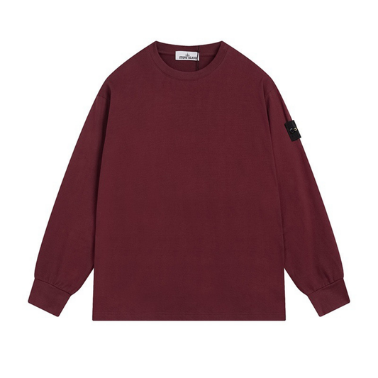 Sweat-shirt à monogramme en pierre