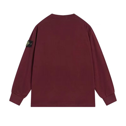 Sweat-shirt à monogramme en pierre