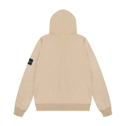 Sweat à capuche zippé Stone Monogram