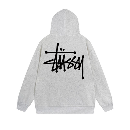 Sweat à capuche zippé Stussy