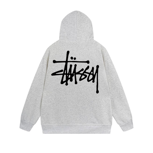 Sweat à capuche zippé Stussy