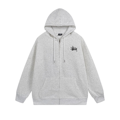 Sweat à capuche zippé Stussy