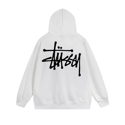Sweat à capuche zippé Stussy