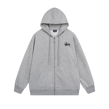 Sweat à capuche zippé Stussy