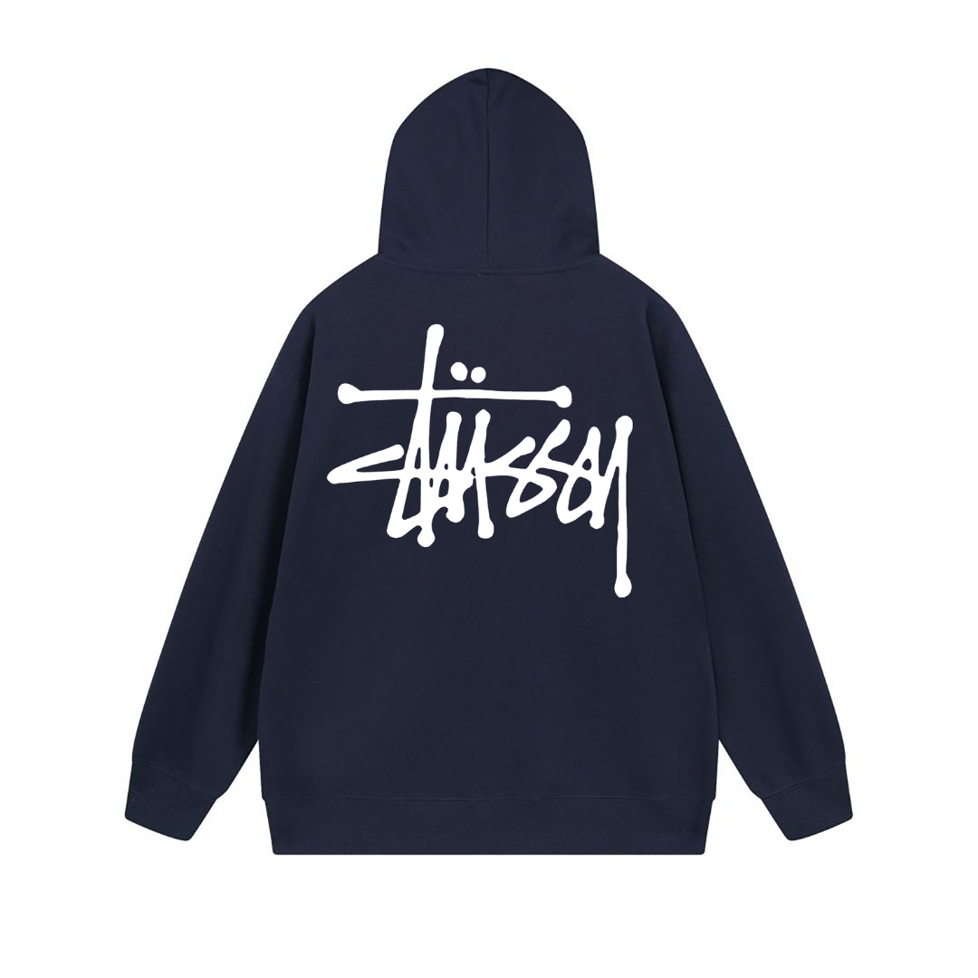 Sweat à capuche zippé Stussy