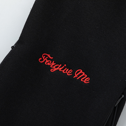 Survêtement Syna noir et rouge