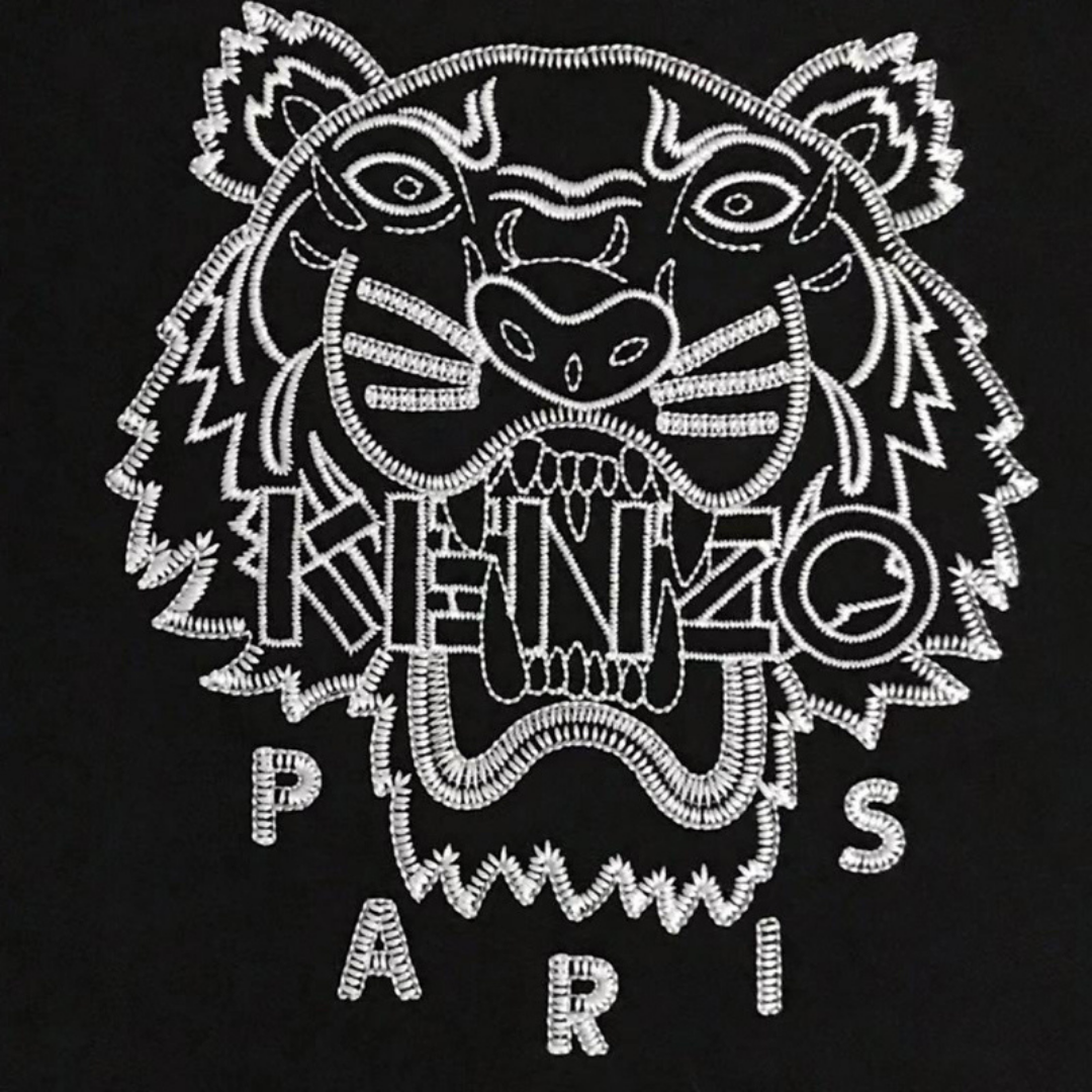 Sweat à capuche monogramme tigre