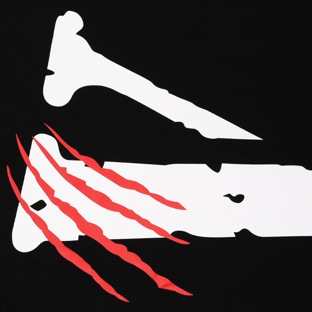 T-shirt Vlone Black V Panther