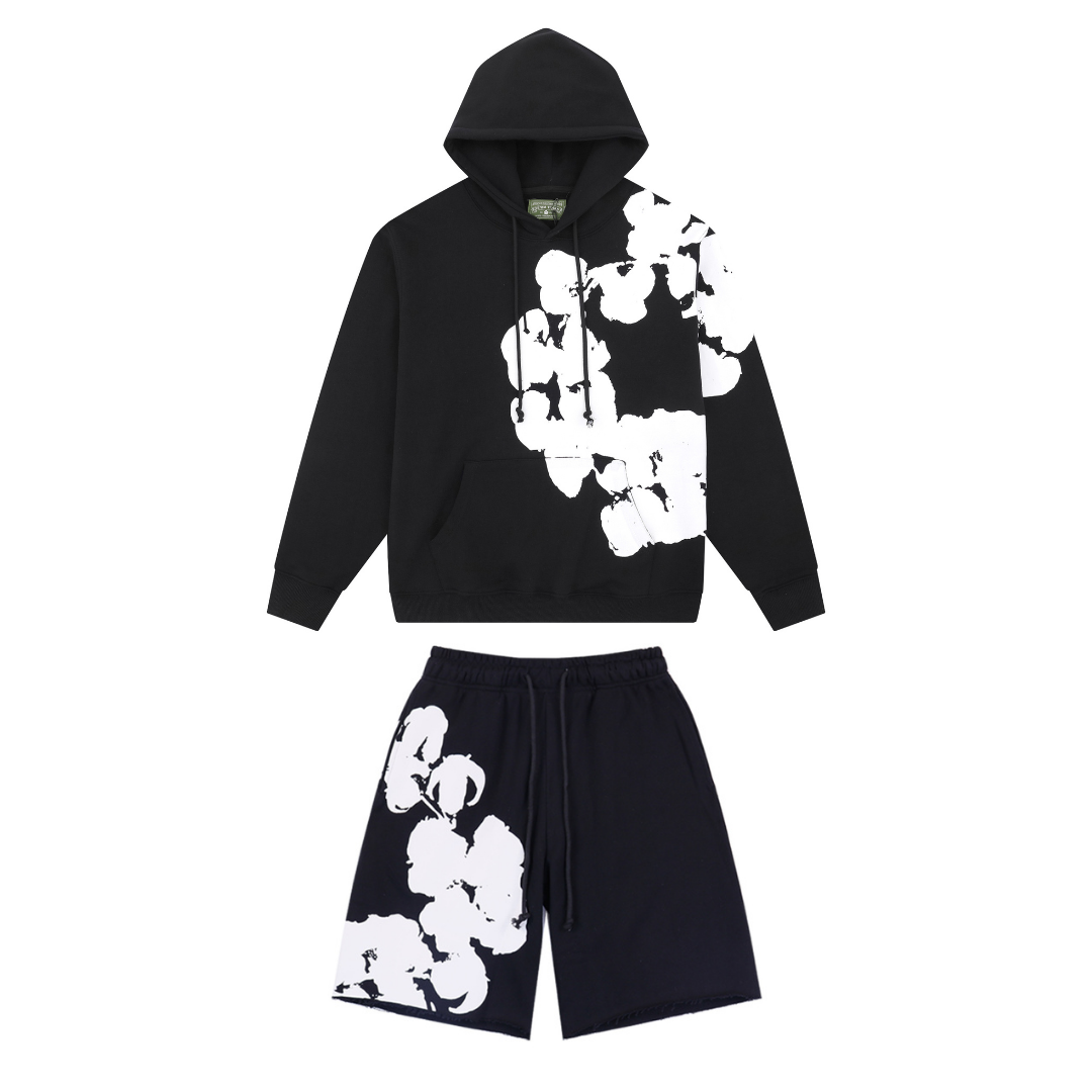 Ensemble en denim noir