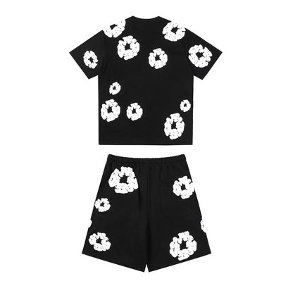 Ensemble short en denim noir TRS