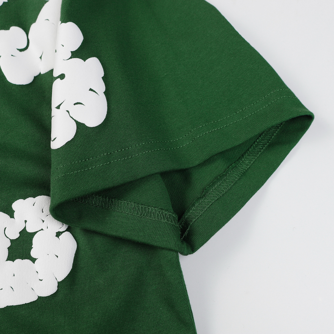 Ensemble short en denim vert TRS