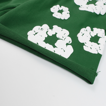 Ensemble short en denim vert TRS