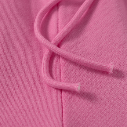 Ensemble en denim rose vif