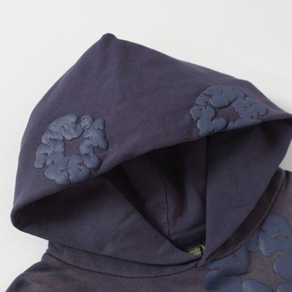 Ensemble en denim violet