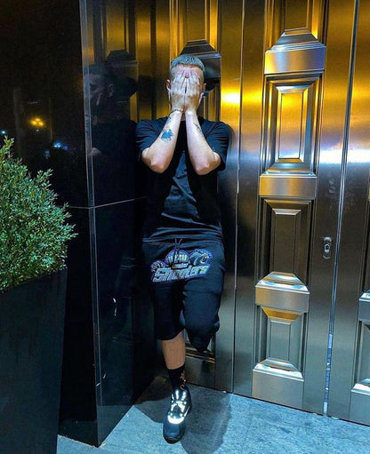 Ensemble short noir London Shooters