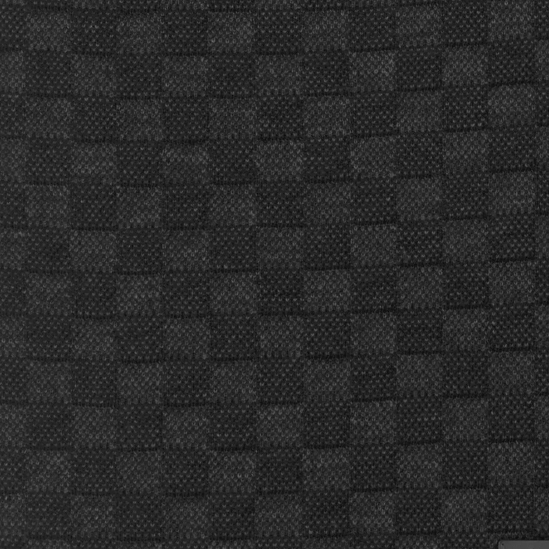 Écharpe et bonnet noirs Louis Vuitton 