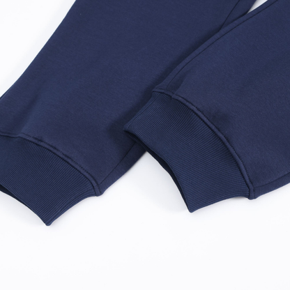 Survêtement Polo bleu marine et rouge