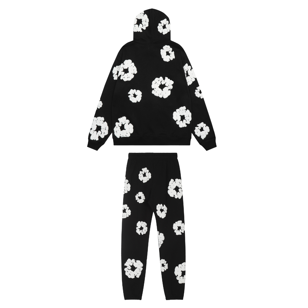 Survêtement en denim noir TRS