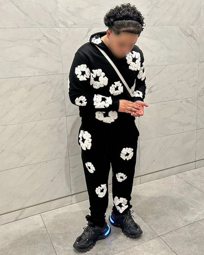 Survêtement en denim noir TRS