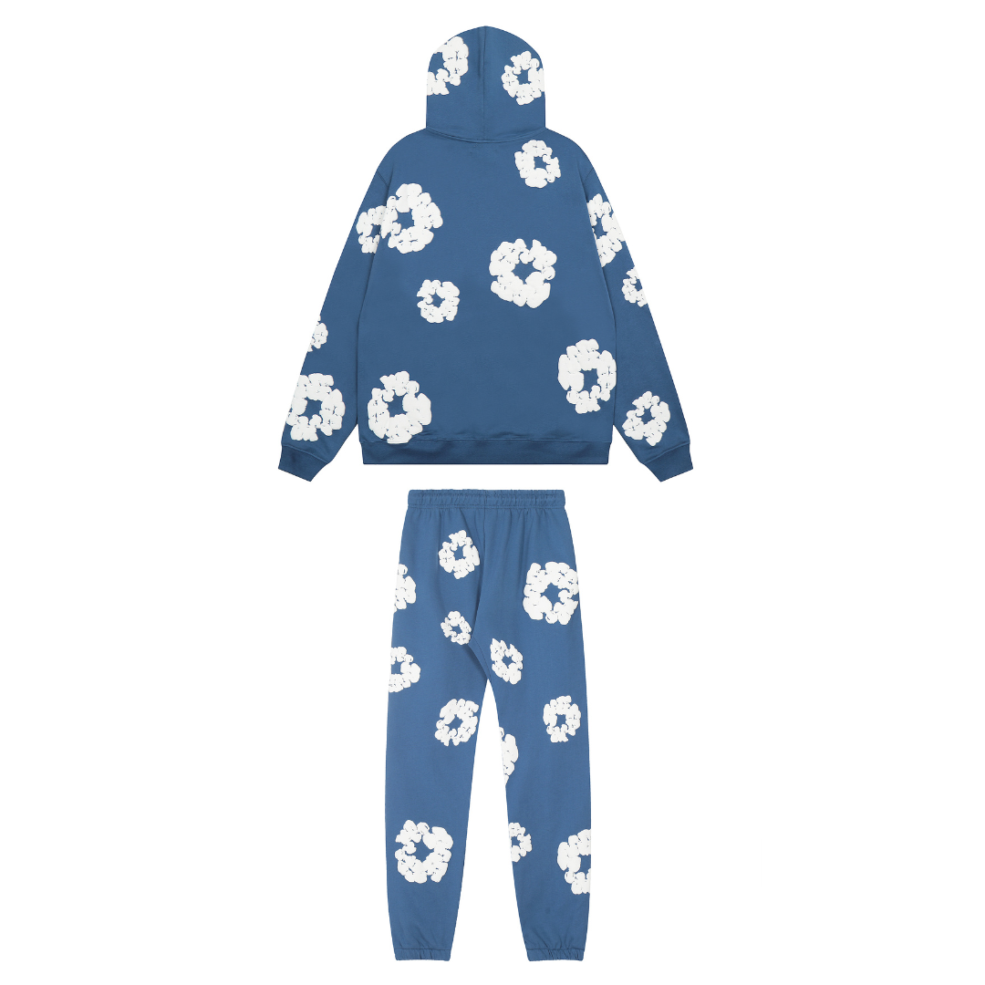 Survêtement en denim bleu TRS