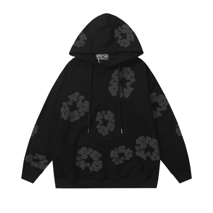 Ensemble de survêtement en denim noir