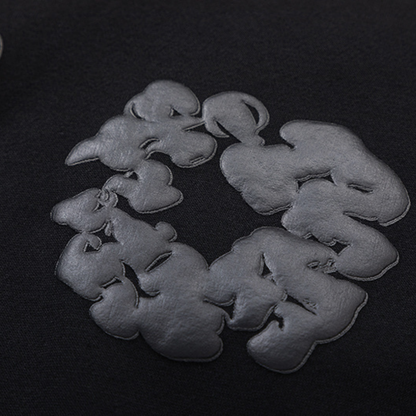 Ensemble de survêtement en denim noir