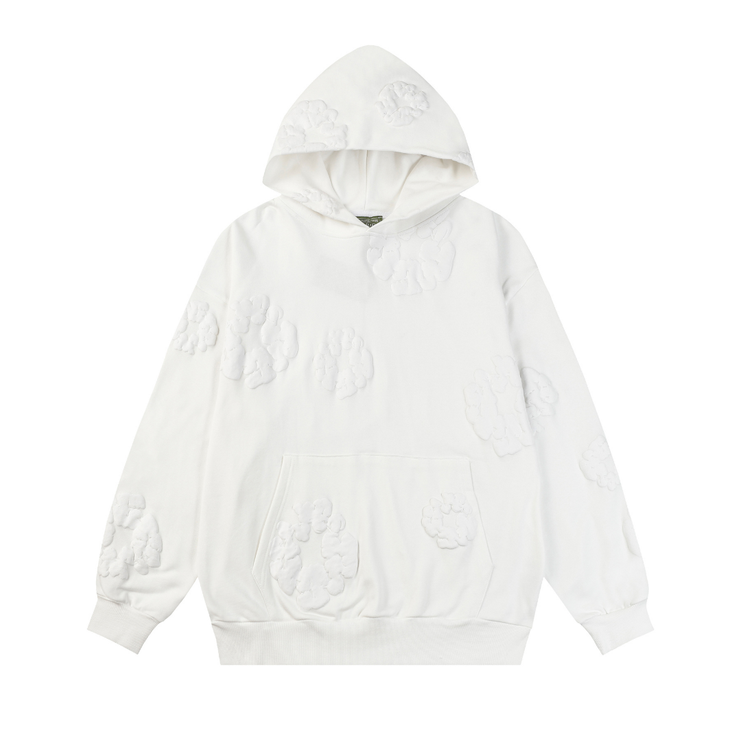 Ensemble de survêtement en denim blanc