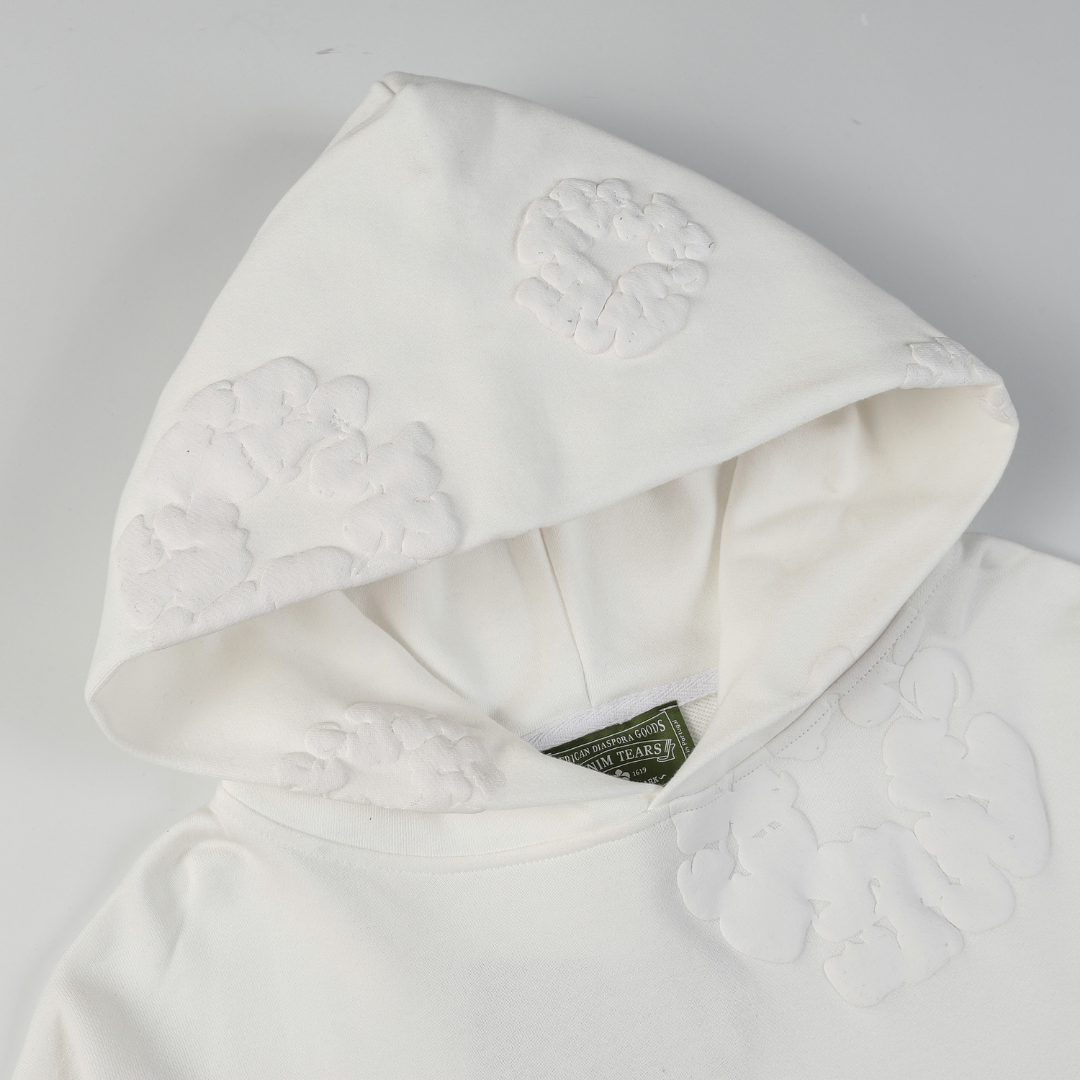 Ensemble de survêtement en denim blanc