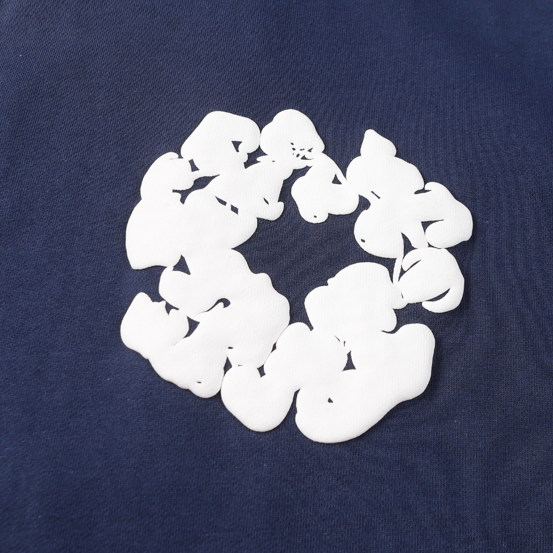 Survêtement en denim bleu marine